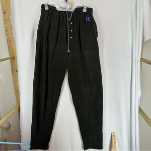 Perry Ellis Corduroy Lounge Pants Men’s Small Green